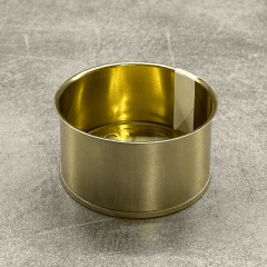 Sarkap 73x39 Als Laklı Kapaklı Konserve Kutusu Gold - Easy Open Kapak