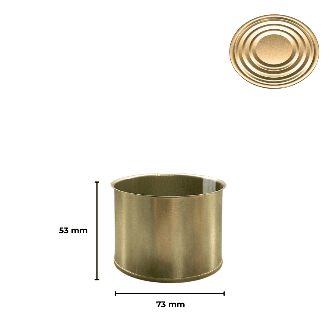 Sarkap 73x53 Als Laklı Laklı Kapaklı Konserve Kutusu