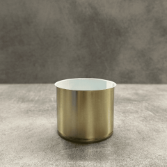 Sarkap 73x61 Pigment Laklı Kapaklı Konserve Kutusu Gold - Boğumlu  Kapak