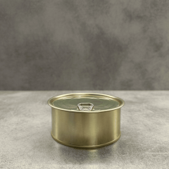 Sarkap 99x45 Als Laklı Kapaklı Konserve Kutusu Gold - Easy Open Kapak