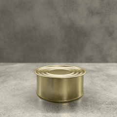 Sarkap 99x45 Als Laklı Kapaklı Konserve Kutusu Gold - Boğumlu  Kapak