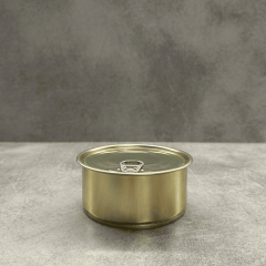 Sarkap 99x47 Gold Laklı Kapaklı Konserve Kutusu Gold - Easy Open Kapak