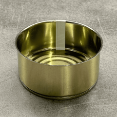 Sarkap 99x47 Gold Laklı Kapaklı Konserve Kutusu Gold - Easy Open Kapak