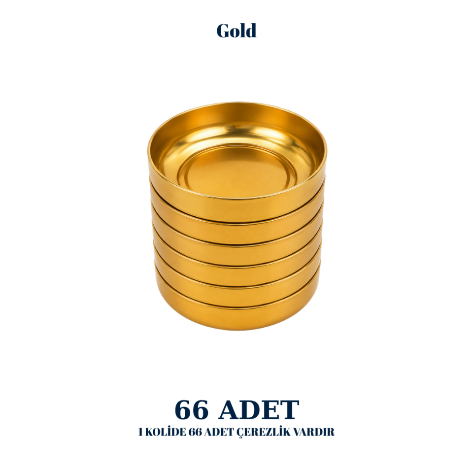 Sarkap Home 66 Adet Çerezlik Gold