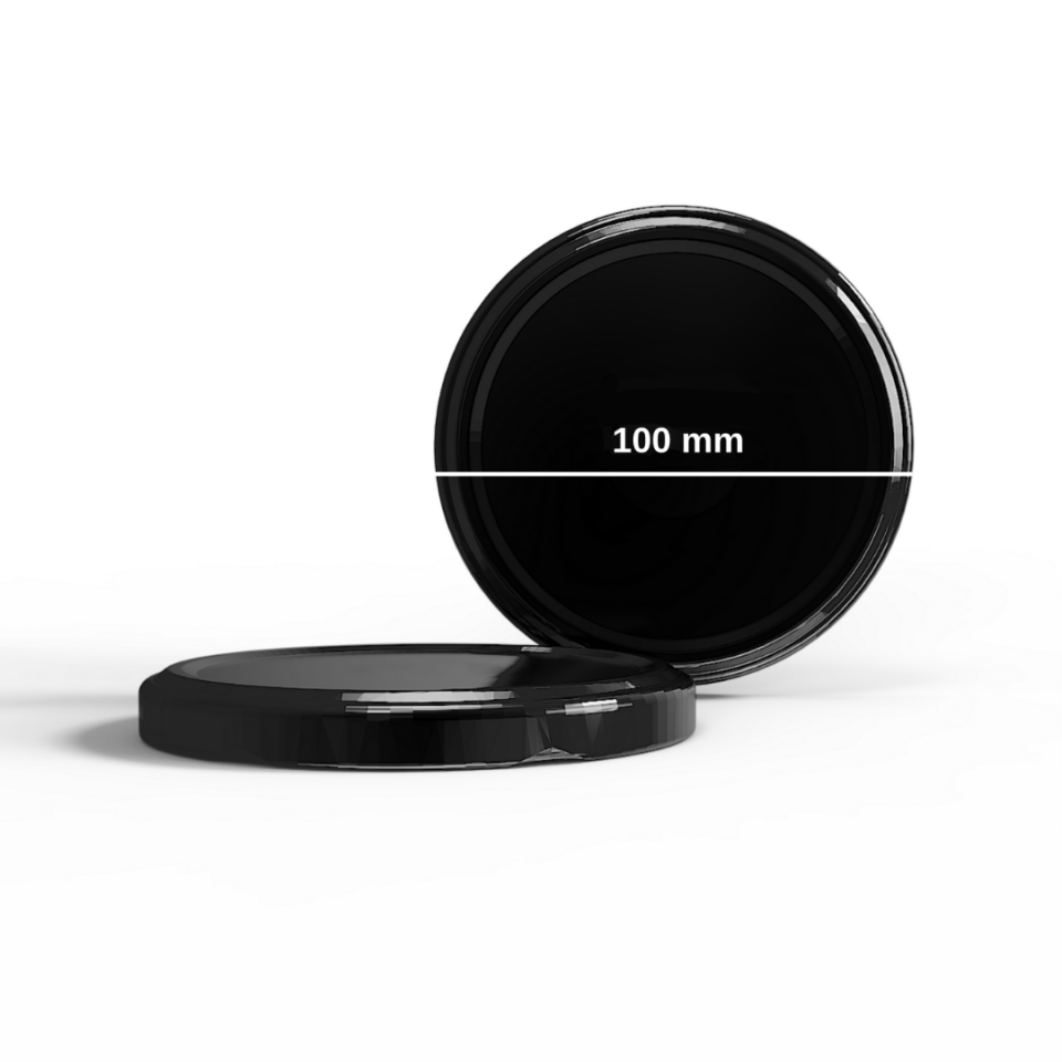 Sarkap 100 mm 16.200'lü Kavanoz Kapağı Siyah
