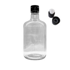 Sarkap 750 ml Biolio 1650 Adet Paletli Kapaklı Cam Zeytinyağı Şişesi Yağdanlık Akıtmalı Kapak