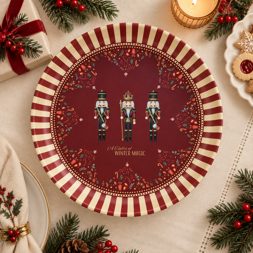 Sarkap Home 25 Adet 35 cm Tepsi Nutcracker