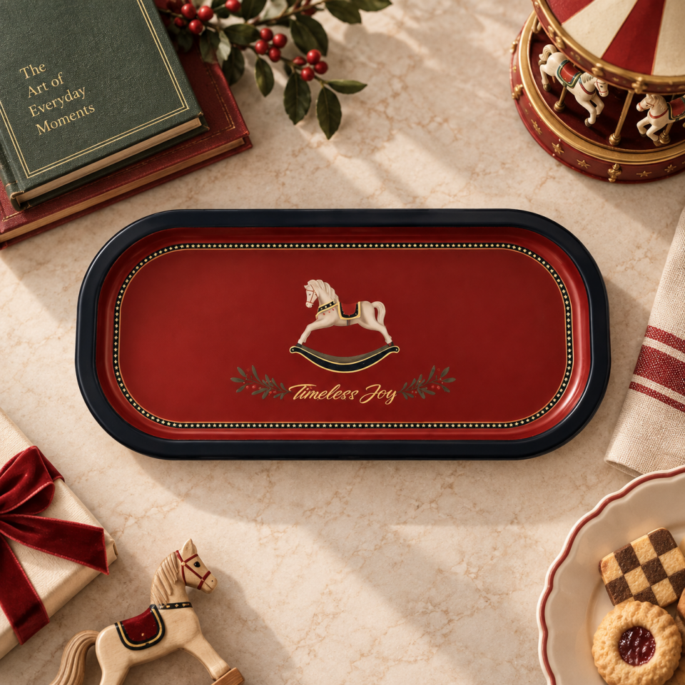 Sarkap Home 60 Adet Oval Tepsi TimelessJoy
