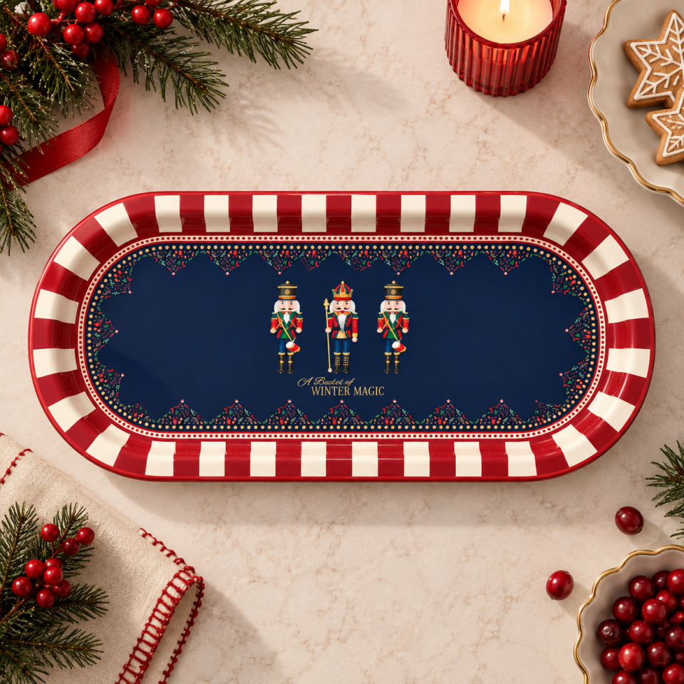 Sarkap Home 60 Adet Oval Tepsi Nutcracker
