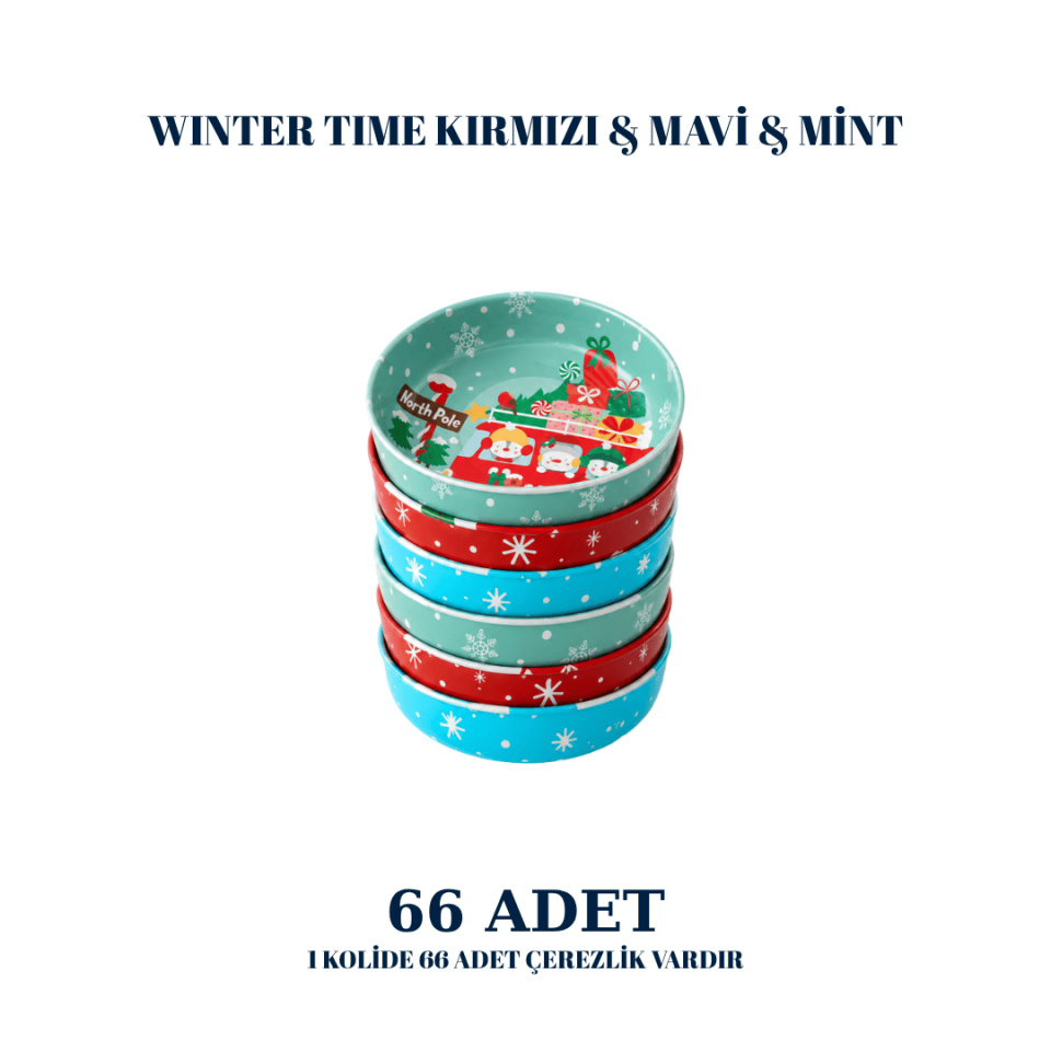 Sarkap Home 66 Adet Çerezlik WınterTime