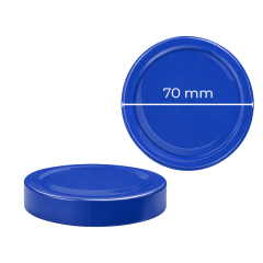 Sarkap 70 mm Derin Etek Kavanoz Kapağı Lacivert
