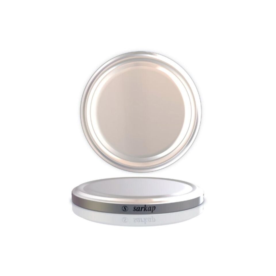 Sarkap 82 mm 700'lü Kavanoz Kapağı Silver