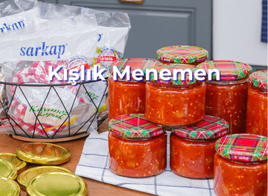 Kışlık Menemen - Nefis  Ev Yemekleri