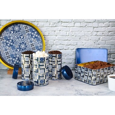 Sarkap Blue Ceramic Set - Thumbnail